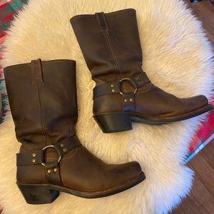 Frye 12R Harness Boots